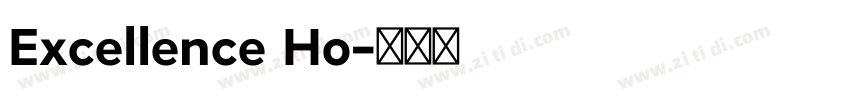 Excellence Ho字体转换 Excellence Ho字体转换